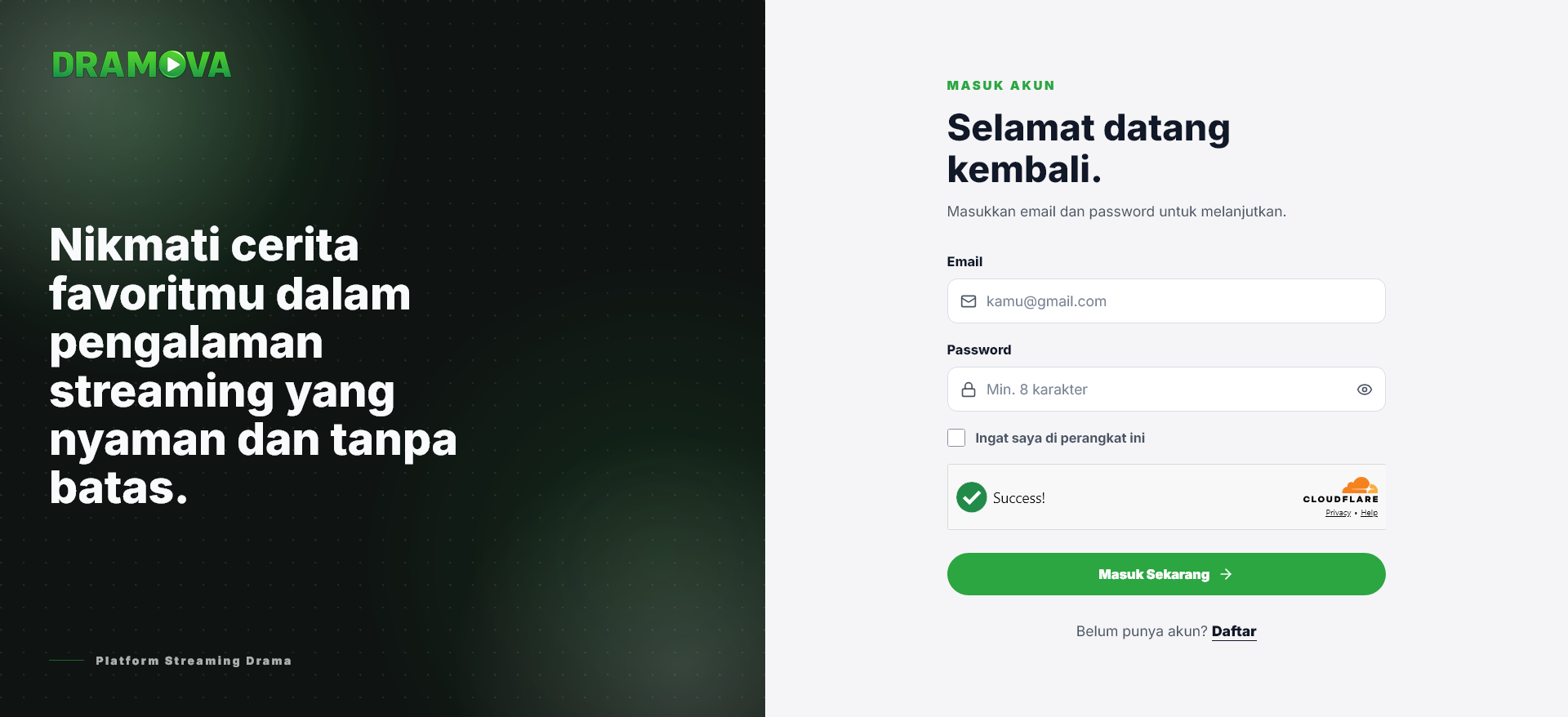 Login Page