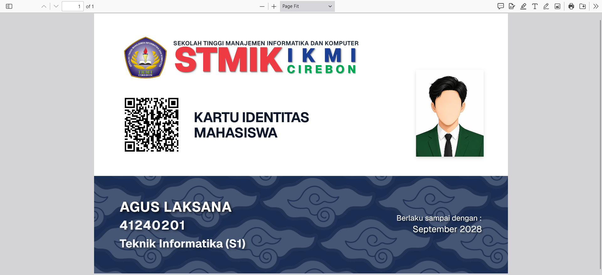Print Student ID Card